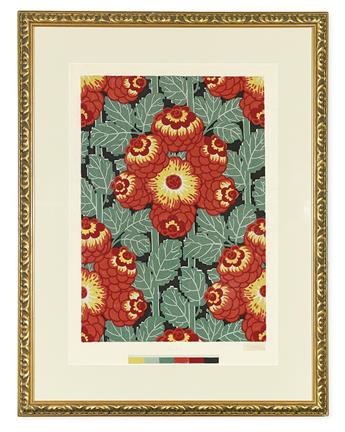 DESIGN. Sirooni, Inc. Floral textile design.
